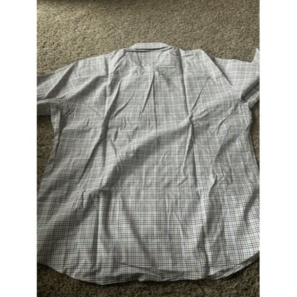 Peter Millar Mens Check Pattern Long Sleeve Button up Shirt Size XL Colorful - Picture 10 of 12